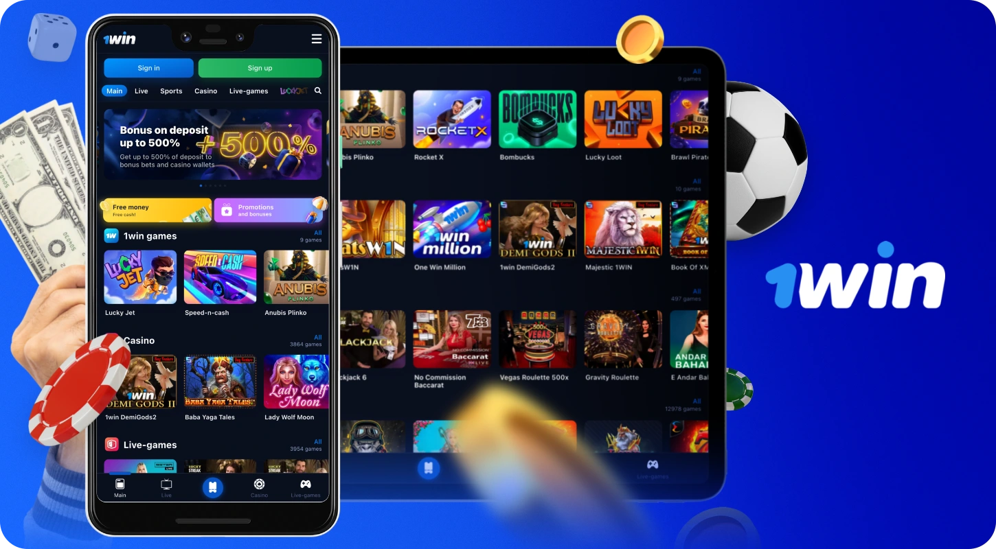 1Win Nigeria Bonuses 2025 | Get ₦715,500 + 30% Refunds + Free Spins